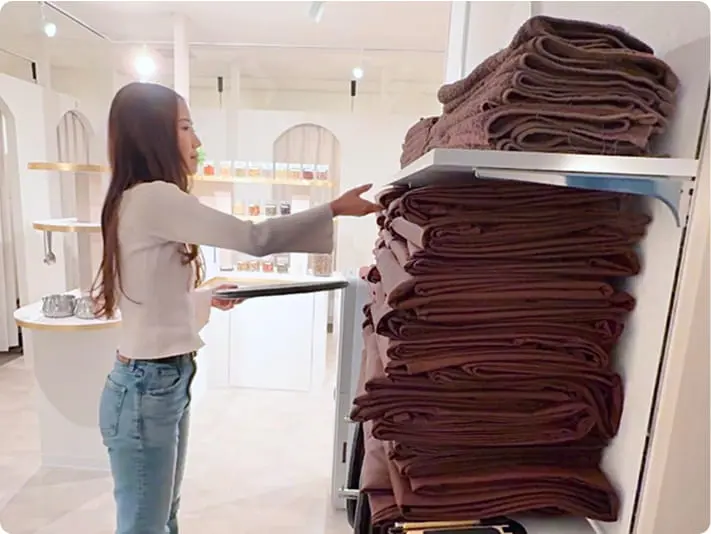 体験の流れの必要道具のイメージ画像